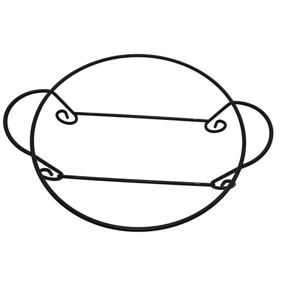 International Silver Co. Rooster Casserole Dish Wrought Iron stand. - Picture 3 of 5